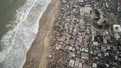 Coastal erosion has expanded in Odisha because of cyclonic storms that hit the state since 1940s with at least 10 major cyclones hitting the coast since 1982. (File Photo) Coastal erosion has expanded in Odisha because of cyclonic storms that hit the state since 1940s with at least 10 major cyclones hitting the coast since 1982. (File Photo)