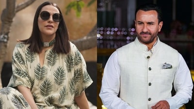 Neha Dhupia reveals Saif Ali Khan has a private social media account.