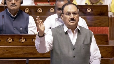 Nadda highlighted that India's HIV and STD programme continues to deliver strong results, demonstrated by substantial reductions in new infections (Screengrab/Sansad TV) Nadda highlighted that India's HIV and STD programme continues to deliver strong results, demonstrated by substantial reductions in new infections (Screengrab/Sansad TV)