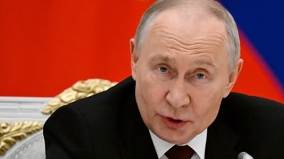 Russian President Vladimir Putin warns Europe, says 'we are ready for war' (AP) Russian President Vladimir Putin warns Europe, says 'we are ready for war' (AP)