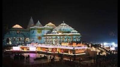 The state Cabinet on Tuesday approved an additional 27.102 acres in Manjha Jamthara village of Ayodhya. (HT File)
