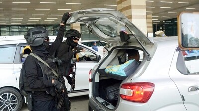 The mail targeted the Kempegowda International Airport, and multiple malls in Bengaluru city. (HT Photo/ Santosh Kumar/ Representational)
