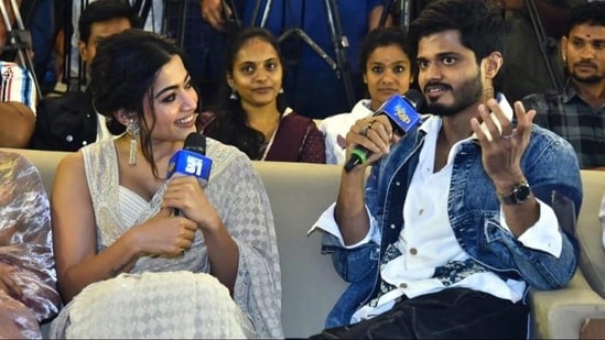 మరిదికి ఆల్ ద బెస్ట్ చెప్పిన రష్మిక మందన్న.. మూవీ టైటిల్ గ్లింప్స్ అదిరిపోయిందంటూ పోస్ట్