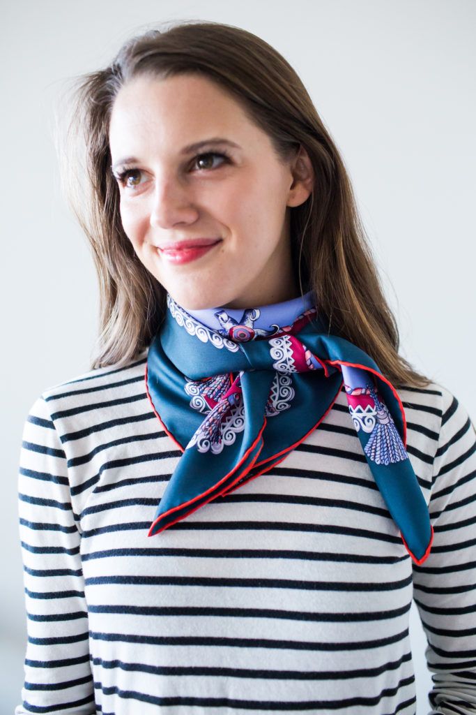 parisian knot scarf (pinterest)