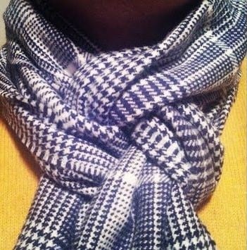 pretzel knot scarf (pinterest)
