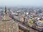 A view of Chandni Chowk. (HT Archive)