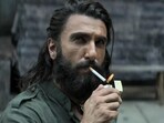 Ranveer Singh in a still from Dhurandhar. Ranveer Singh in a still from Dhurandhar.