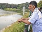 Karnataka deputy chief minister DK Shivakumar. (PTI)