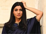 Konkona Sen Sharma recently posted a photo in Instagram, clad in a dark blue saree and subtle makeup. Konkona Sen Sharma recently posted a photo in Instagram, clad in a dark blue saree and subtle makeup.