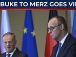 Tusk's impatient 'hurry up!' jab at Merz over WW2 compensation sparks firestorm Tusk's impatient 'hurry up!' jab at Merz over WW2 compensation sparks firestorm