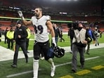 Mark Andrews #89 of the Baltimore Ravens walks off the field after the game against the Cleveland Browns Mark Andrews #89 of the Baltimore Ravens walks off the field after the game against the Cleveland Browns