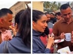 During a casual outing, Shraddha Kapoor and Rahul Mody charm fans with their chemistry. 