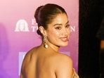 Janhvi Kapoor wore an Anamika Khanna ensemble at the We The Women event, in Mumbai, Janhvi Kapoor wore an Anamika Khanna ensemble at the We The Women event, in Mumbai,