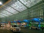 A view of the Netaji Subhas Chandra Bose International (NSCBI) airport is seen decked up with Christmas decorations ahead of the celebrations of its 100 years of flight operations, in Kolkata, Friday, Dec. 20, 2024. A view of the Netaji Subhas Chandra Bose International (NSCBI) airport is seen decked up with Christmas decorations ahead of the celebrations of its 100 years of flight operations, in Kolkata, Friday, Dec. 20, 2024.