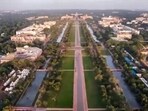 The redeveloped Central Vista Avenue. (PTI)