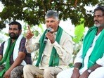 రైతులతో చంద్రబాబు