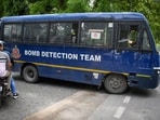 The Bomb Detection and Disposal Squad (BDDS) conducted an extensive search at an international school in Hinjewadi .