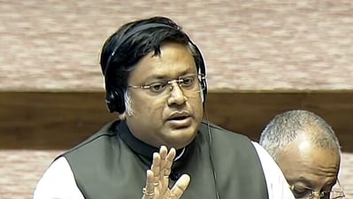 Union MoS Education Sukanta Majumdar also highlighted that as many as 54 higher education institutions have been ranked in QS World University Rankings (QS WUR) 2026. (Sansad TV/ANI Video Grab) Union MoS Education Sukanta Majumdar also highlighted that as many as 54 higher education institutions have been ranked in QS World University Rankings (QS WUR) 2026. (Sansad TV/ANI Video Grab)