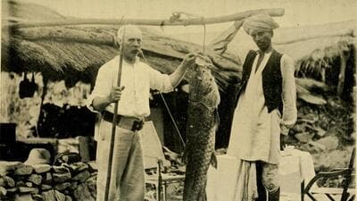 Article written by army man, with pseudonym Felix, in “The Country Gentleman and Land & Water Illustrated” (August 10, 1907) documents some “eccentric practices of fishing” in 19th century Poona. (WIKIPEDIA) Article written by army man, with pseudonym Felix, in “The Country Gentleman and Land & Water Illustrated” (August 10, 1907) documents some “eccentric practices of fishing” in 19th century Poona. (WIKIPEDIA)