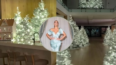 Kim Kardashian holiday decor Kim Kardashian holiday decor