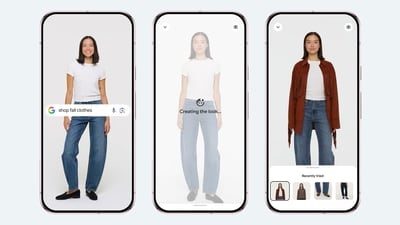 With online shopping growing rapidly in India, Google aims to bring the familiar comfort of a fitting room into a digital format. With online shopping growing rapidly in India, Google aims to bring the familiar comfort of a fitting room into a digital format.