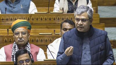 Information and broadcasting minister Ashwini Vaishnaw told Parliament that fake and misleading news is increasing across TV, print and digital platforms. (PTI) Information and broadcasting minister Ashwini Vaishnaw told Parliament that fake and misleading news is increasing across TV, print and digital platforms. (PTI)