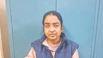 Kalpana Trimbakrao Bhagwat, 45, a former senior assistant at Dr Babasaheb Ambedkar Marathwada University (BAMU), was arrested for allegedly forging identity documents, fabricating an IAS appointment letter, and staying at a star hotel in Sambhajinagar for nearly six months using a tampered Aadhaar card. (HT FILE) Kalpana Trimbakrao Bhagwat, 45, a former senior assistant at Dr Babasaheb Ambedkar Marathwada University (BAMU), was arrested for allegedly forging identity documents, fabricating an IAS appointment letter, and staying at a star hotel in Sambhajinagar for nearly six months using a tampered Aadhaar card. (HT FILE)