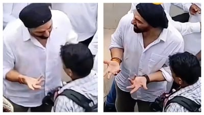In a new video, Sunny Deol is seen losing his cool over a photographer. In a new video, Sunny Deol is seen losing his cool over a photographer.