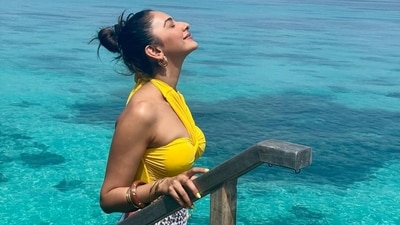 Rakul Preet Singh in Maldives. (Instagram/rakulpreet) Rakul Preet Singh in Maldives. (Instagram/rakulpreet)
