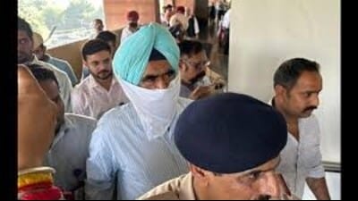 Suspended Punjab Police DIG HS Bhullar Suspended Punjab Police DIG HS Bhullar
