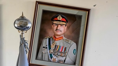 Aleema Khan said that Asim Munir’s “Islamic radicalisation” forces him to fight nonbelievers. (AFP File) Aleema Khan said that Asim Munir’s “Islamic radicalisation” forces him to fight nonbelievers. (AFP File)