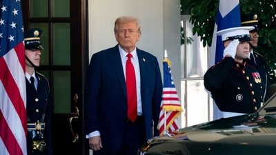 While Trump has often made claims of $2,000 checks, the precise structure of the process and timeline remains unclear. (Bloomberg) While Trump has often made claims of $2,000 checks, the precise structure of the process and timeline remains unclear. (Bloomberg)