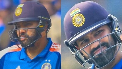 Rohit Sharma thought he would get away but... (Screengrab) Rohit Sharma thought he would get away but... (Screengrab)