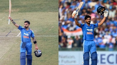 సెంచరీల మోత మోగించిన విరాట్ కోహ్లి, రుతురాజ్ గైక్వాడ్.. వన్డేల్లో 53వ సెంచరీ బాదిన కింగ్ (PTI) సెంచరీల మోత మోగించిన విరాట్ కోహ్లి, రుతురాజ్ గైక్వాడ్.. వన్డేల్లో 53వ సెంచరీ బాదిన కింగ్ (PTI)