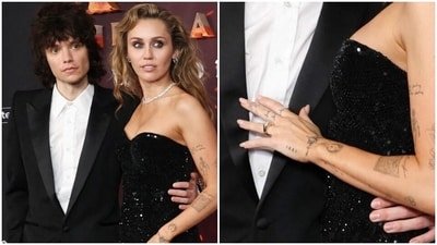 Miley Cyrus is engaged to her boyfriend Maxx Morando. Miley Cyrus is engaged to her boyfriend Maxx Morando.