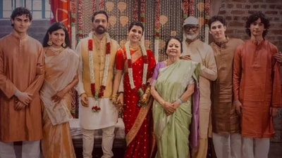 Samantha got married to filmmaker Raj Nidimoru at the Isha Foundation in Coimbatore on December 1. (Instagram)