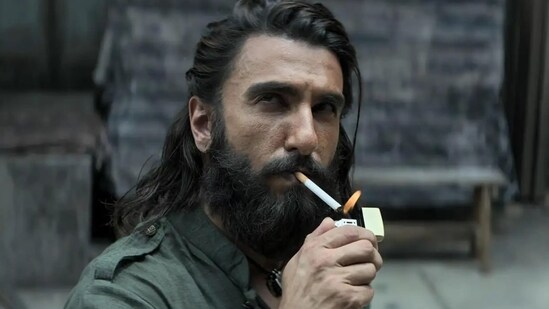 Ranveer Singh in a still from Dhurandhar.