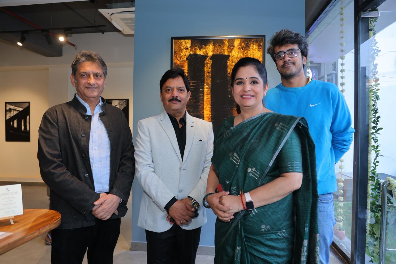 Ajaish with special guests at the exhibition Ajaish with special guests at the exhibition