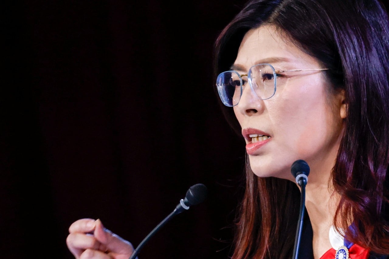 Cheng Li-wun, leader of Taiwan’s Kuomintang, has taken a friendlier stance toward Beijing. Cheng Li-wun, leader of Taiwan’s Kuomintang, has taken a friendlier stance toward Beijing.