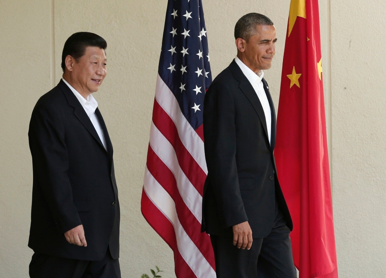 Xi, at his 2013 summit with Obama in California, advocated a new model of U.S.-China cooperation. Xi, at his 2013 summit with Obama in California, advocated a new model of U.S.-China cooperation.
