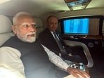 Prime Minister Narendra Modi and Russian President Vladimir Putin shared a ride in the Aurus Senat limo together to the venue of their bilateral meeting, in Tianjin, China.