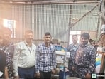 PCMC seals two dry cleaning units in Walhekarwadi and registered criminal cases against their owners for allegedly releasing effluents into Pavana river. (HT)
