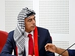 Ambassador of the State of Palestine to India, Abdullah Abu Shawesh, criticised the United Nations for only offering words in support of Palestine, expressing his dismay over the organisation's lack of action. 