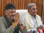 The development comes a day after deputy chief minister DK Shivakumar’s second breakfast meeting with chief minister Siddaramaiah amid a tussle for the top position in the state. (PTI) The development comes a day after deputy chief minister DK Shivakumar’s second breakfast meeting with chief minister Siddaramaiah amid a tussle for the top position in the state. (PTI)