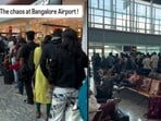 Thousands of passengers across India also expressed frustration over airport chaos. Thousands of passengers across India also expressed frustration over airport chaos.