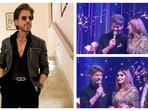A video of Shah Rukh Khan's exchange with the guest at the wedding has surfaced on social media. A video of Shah Rukh Khan's exchange with the guest at the wedding has surfaced on social media.