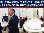 Russian Foreign Ministry spokesperson Maria Zakharova said the Kremlin will not disclose details of President Vladimir Putin’s nearly five‑hour meeting with US special envoy Steve Witkoff. Russian Foreign Ministry spokesperson Maria Zakharova said the Kremlin will not disclose details of President Vladimir Putin’s nearly five‑hour meeting with US special envoy Steve Witkoff.
