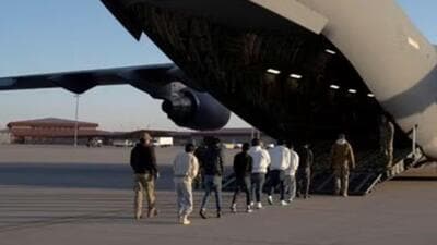 A total of 3,258 Indian nationals were deported by the US between January and November 28, external affairs minister S Jaishankar said. (Representative photo) A total of 3,258 Indian nationals were deported by the US between January and November 28, external affairs minister S Jaishankar said. (Representative photo)
