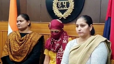 Panipat Police arrested a woman for killing a 6-year-old girl in Panipat on Wednesday. She has murdered four kids, including her own child. (ANI) Panipat Police arrested a woman for killing a 6-year-old girl in Panipat on Wednesday. She has murdered four kids, including her own child. (ANI)