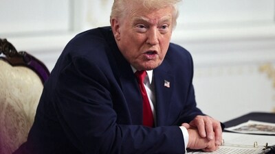 US President Donald Trump. The US had previously implemented a $100,000 fee for H-1B visa applications as of September. (Reuters)